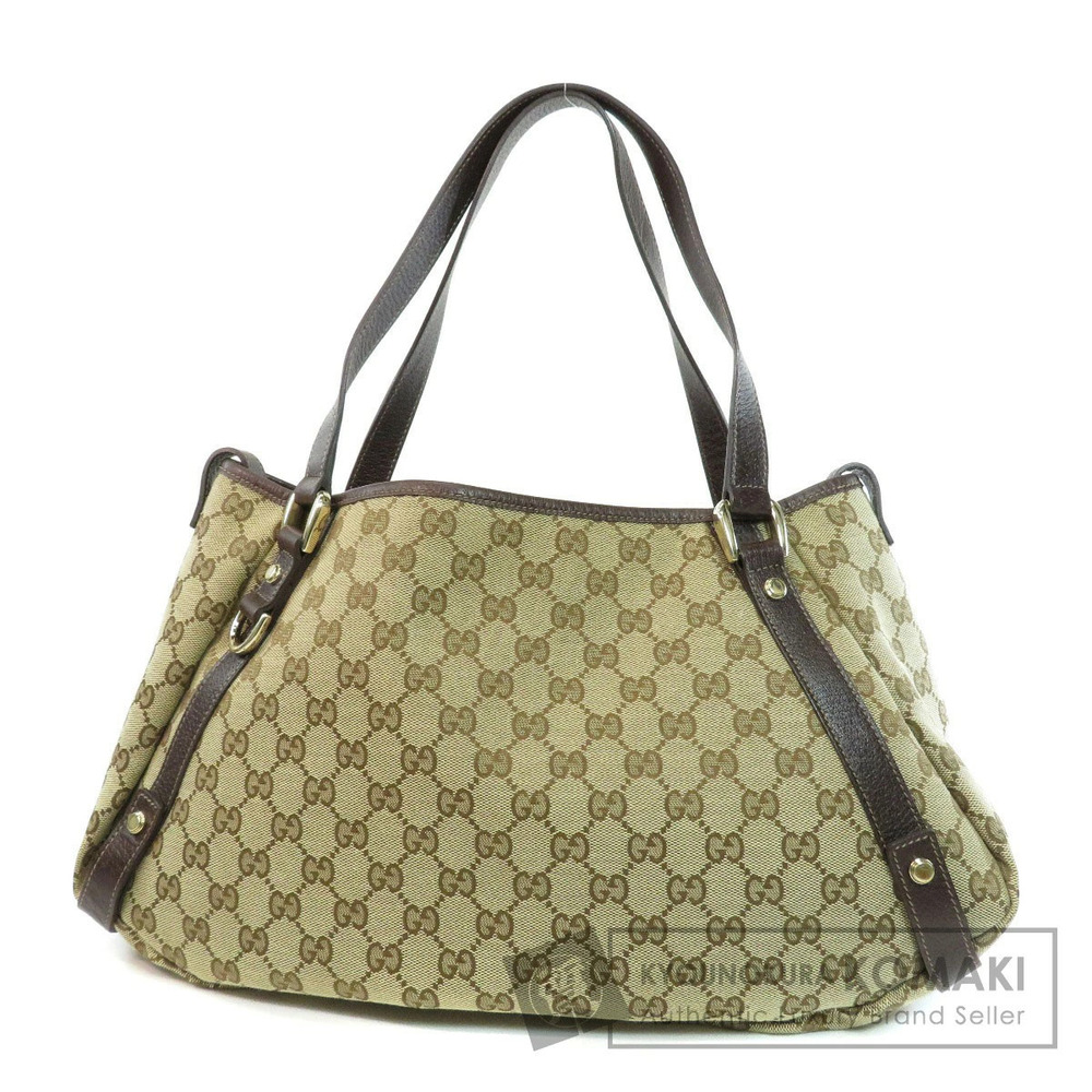 Gucci GG Canvas Abbey tote bag beige brown